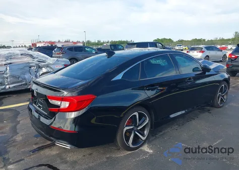 2018 Honda Accord Sport из США, поврежденный, VIN 1HGCV1F37JA125919